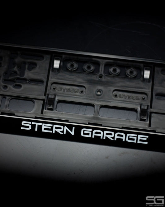 Stern Garage Kennzeichenhalter-Satz Stern Garage