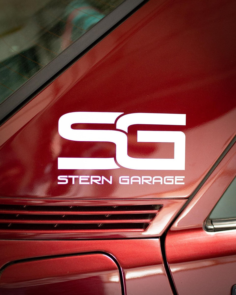 Stern Garage Sticker Stern Garage